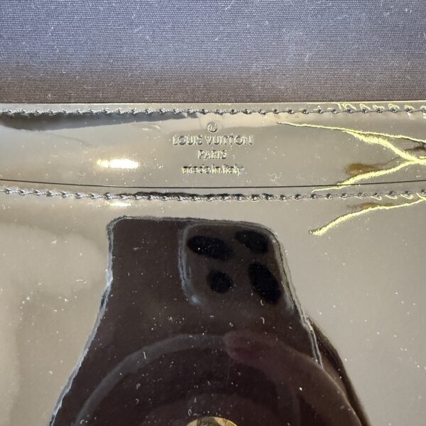 Louis Vuitton Patent Louise Clutch Black