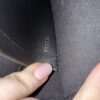 Louis Vuitton Patent Louise Clutch Black