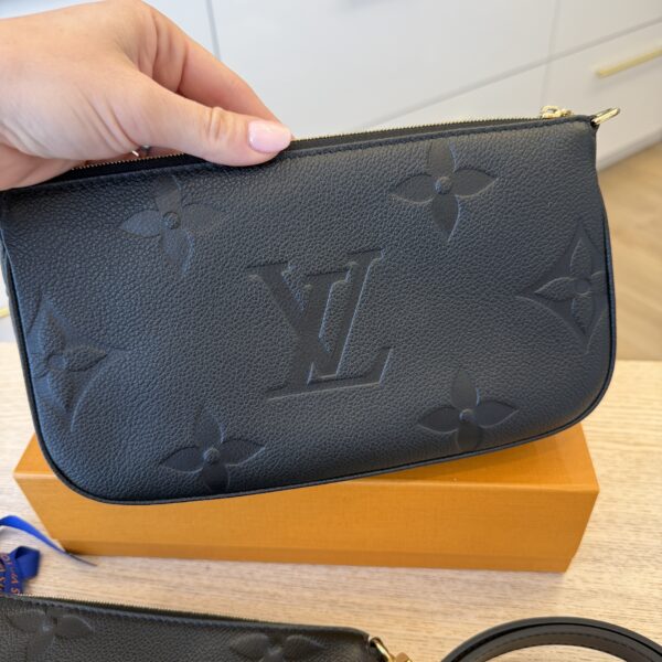 Louis Vuitton Empreinte Monogram Giant Multi Pochette Accessories Black