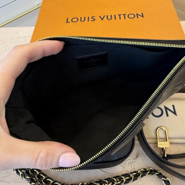 Louis Vuitton Empreinte Monogram Giant Multi Pochette Accessories Black