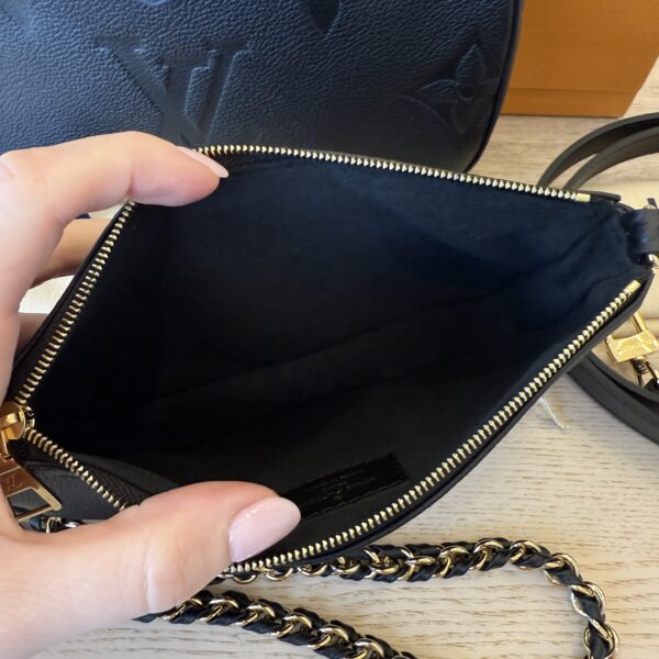 Louis Vuitton Empreinte Monogram Giant Multi Pochette Accessories Black