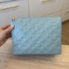 Louis Vuitton Lambskin Embossed Monogram Coussin PM