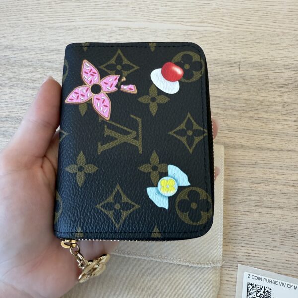 Louis Vuitton Monogram 2024 Christmas Animation Candy Factory Zippy Coin Purse Vivienne