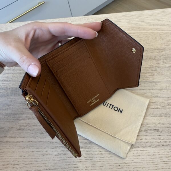 Louis Vuitton Empreinte Victorine Wallet Cognac