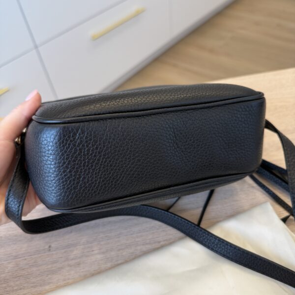 Gucci Calfskin Small Soho Disco Bag Black