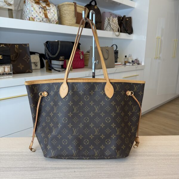 Louis Vuitton Monogram Neverfull MM Beige
