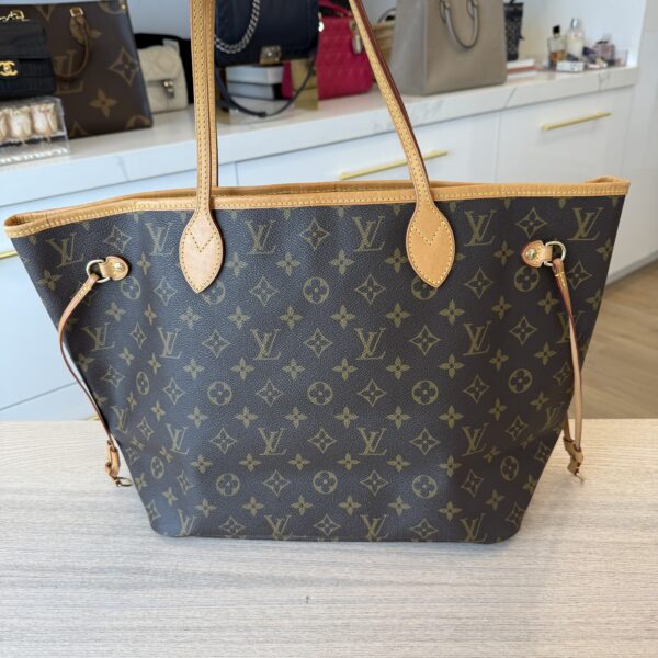 Louis Vuitton Monogram Neverfull MM Beige
