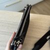 Prada Re-Nylon Saffiano Re-Edition 2000 Double Zip Crossbody Bag Black