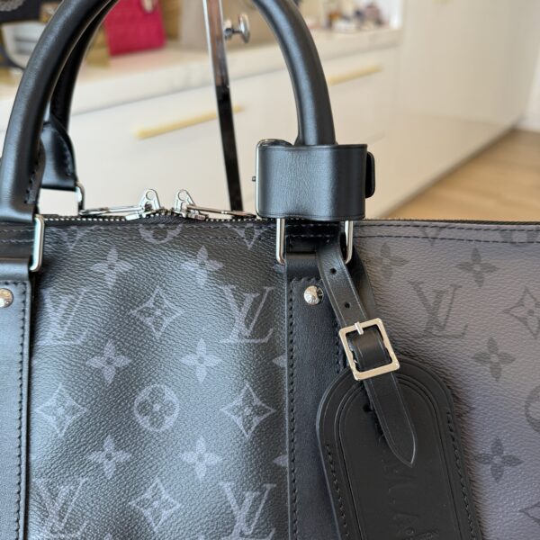 Louis Vuitton Monogram Eclipse Keepall Bandoulière 50