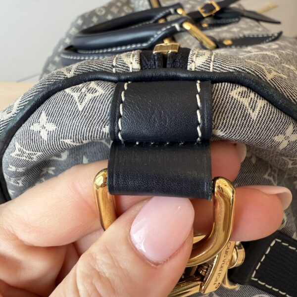 Louis Vuitton Encre Monogram Idylle Canvas Speedy Voyage 45 Travel Bag