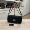Chanel Lambskin Boy Accordion Flap Bag Black Silver Hardware