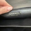 Chanel Lambskin Boy Accordion Flap Bag Black Silver Hardware