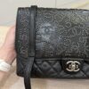 Chanel Paris-Dallas Flap Messenger Bag Quilted Studded Leather Medium