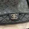 Chanel Paris-Dallas Flap Messenger Bag Quilted Studded Leather Medium