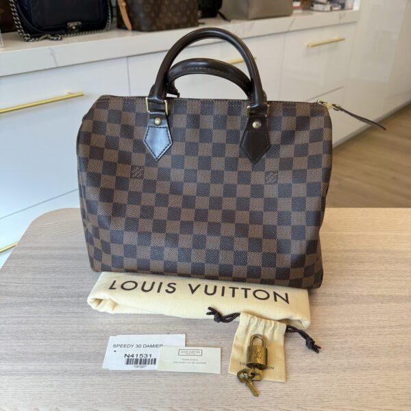 Louis Vuitton Damier Ebene Speedy 30
