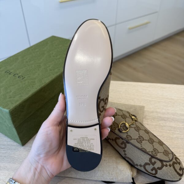 Gucci GG Canvas Mules 37.5