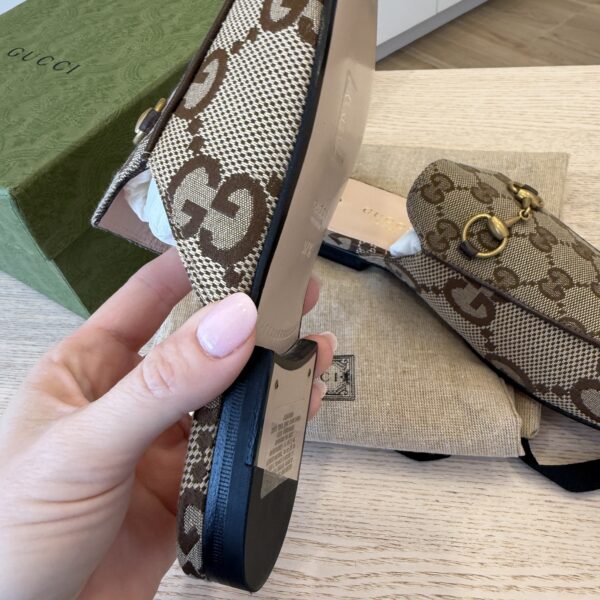 Gucci GG Canvas Mules 37.5