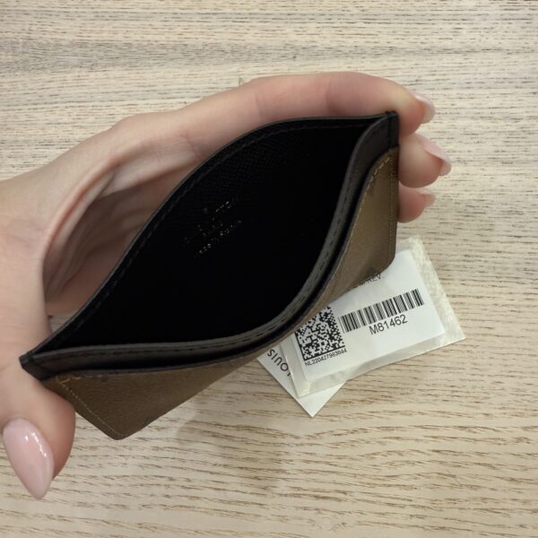 Louis Vuitton Reverse Monogram Side Up Card Holder $415