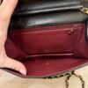 Chanel Black 24K Gold Classic Single Flap Black (Vintage)