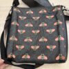 Gucci GG Supreme Monogram Web Messenger Bag Black Multicolor