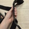 Gucci GG Supreme Monogram Web Messenger Bag Black Multicolor