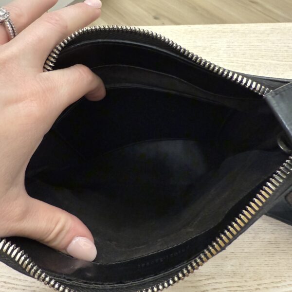 Gucci GG Supreme Monogram Web Messenger Bag Black Multicolor