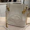 Christian Dior Calfskin CD Embossed Medium C'est Dior Bag