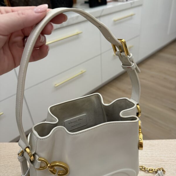 Christian Dior Calfskin CD Embossed Medium C'est Dior Bag