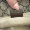 Gucci GG Supreme Monogram Web Neo Vintage Double Flap Messenger Bag Beige New Acero