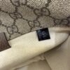 Gucci GG Supreme Monogram Web Neo Vintage Double Flap Messenger Bag Beige New Acero