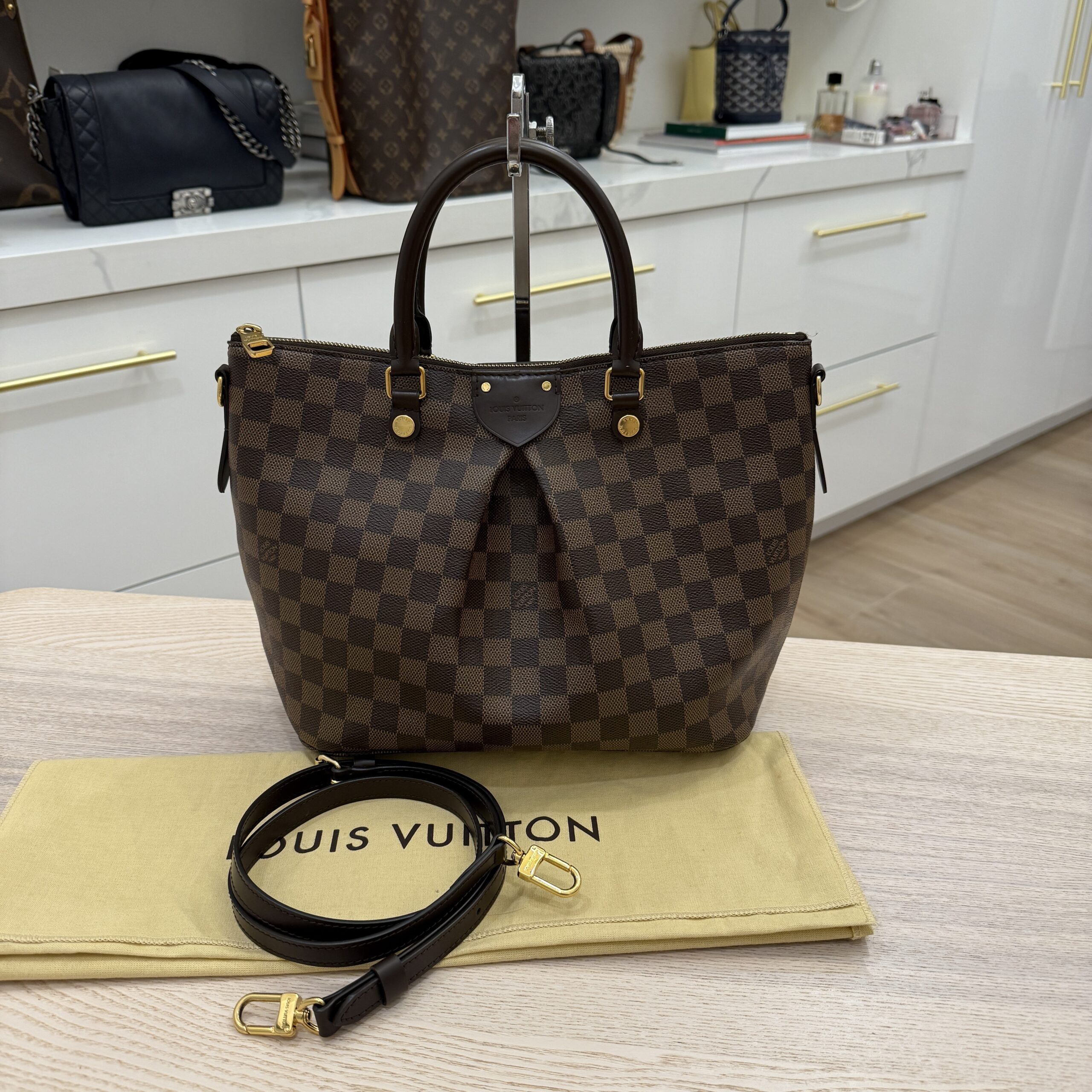 Louis Vuitton Damier Ebene Siena MM