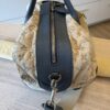 Louis Vuitton Limited Edition Blue Monogram Denim Speedy Round Large Bag