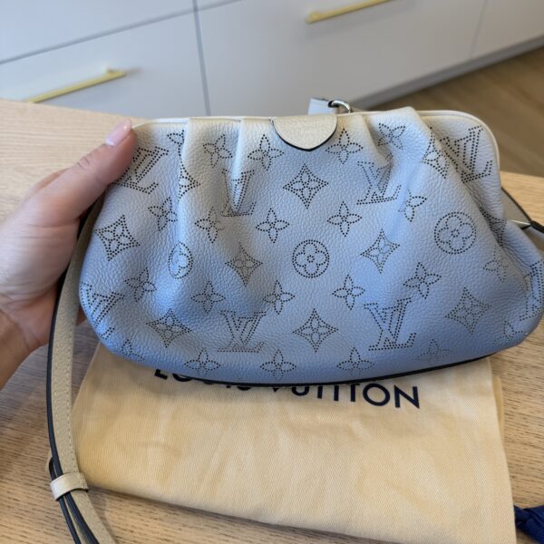 Louis Vuitton Scala Pouch Bag Mahina Leather Mini