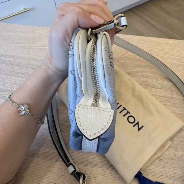 Louis Vuitton Scala Pouch Bag Mahina Leather Mini