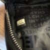 Chanel Pouch Choco Bar Satin Black