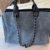 Chanel Canvas Deauville Large Shopping Tote Bag