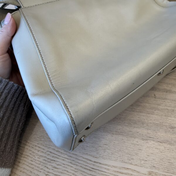 Fendi Vitello Morgan Shiny Nappa Medium Peekaboo Iconic Satchel