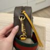 Gucci GG Supreme Monogram Neo Vintage Web Shoulder Bag Brown Yellow