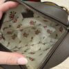 Gucci GG Supreme Monogram Neo Vintage Web Shoulder Bag Brown Yellow