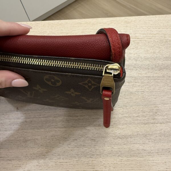 Louis Vuitton Damier Ebene Twice Cerise