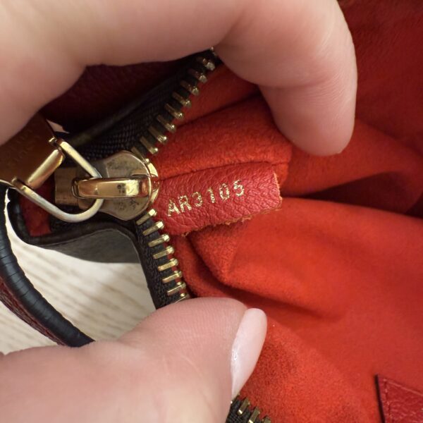 Louis Vuitton Damier Ebene Twice Cerise