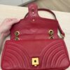 Gucci Matelasse Small GG Marmont Shoulder Bag Red