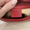 Gucci Matelasse Small GG Marmont Shoulder Bag Red