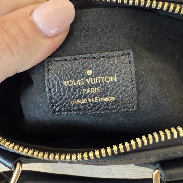 Louis Vuitton Empreinte Monogram Giant Speedy Bandouliere 20 Black