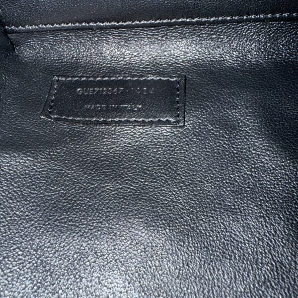 Saint Laurent (YSL) Paris Mini Toy Shopping Bag Croc Embossed