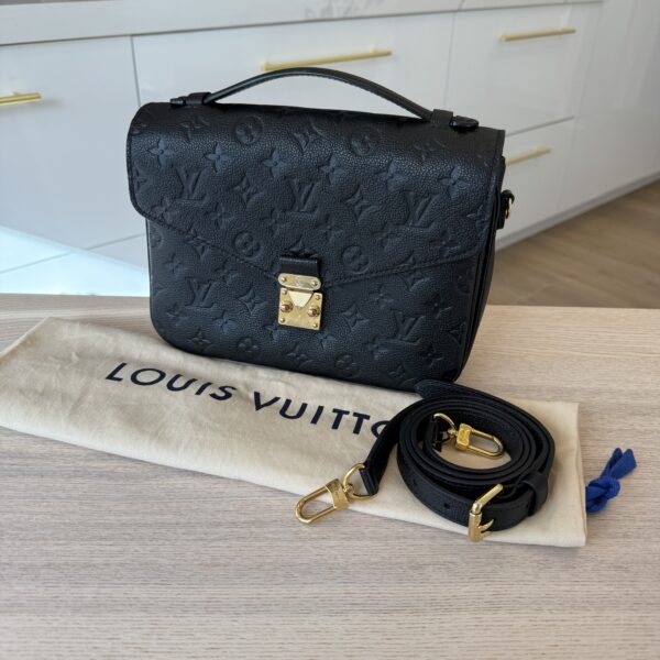 Louis Vuitton Empreinte Pochette Metis Noir