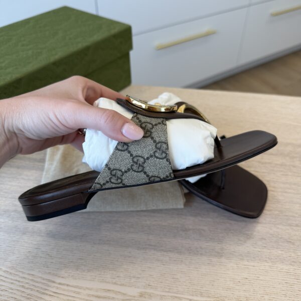 Gucci Supreme Sandals Size 38