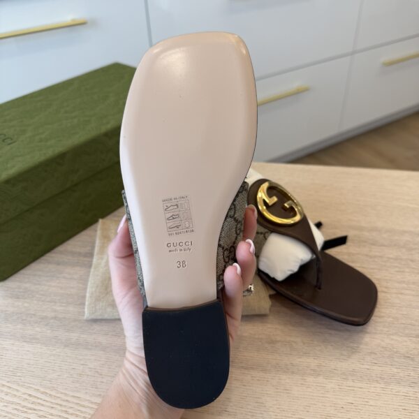 Gucci Supreme Sandals Size 38