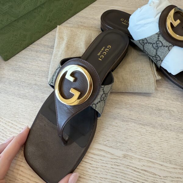 Gucci Supreme Sandals Size 38