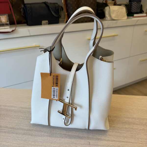 Tod's Mini T Timeless Leather Shopper Tote Bag